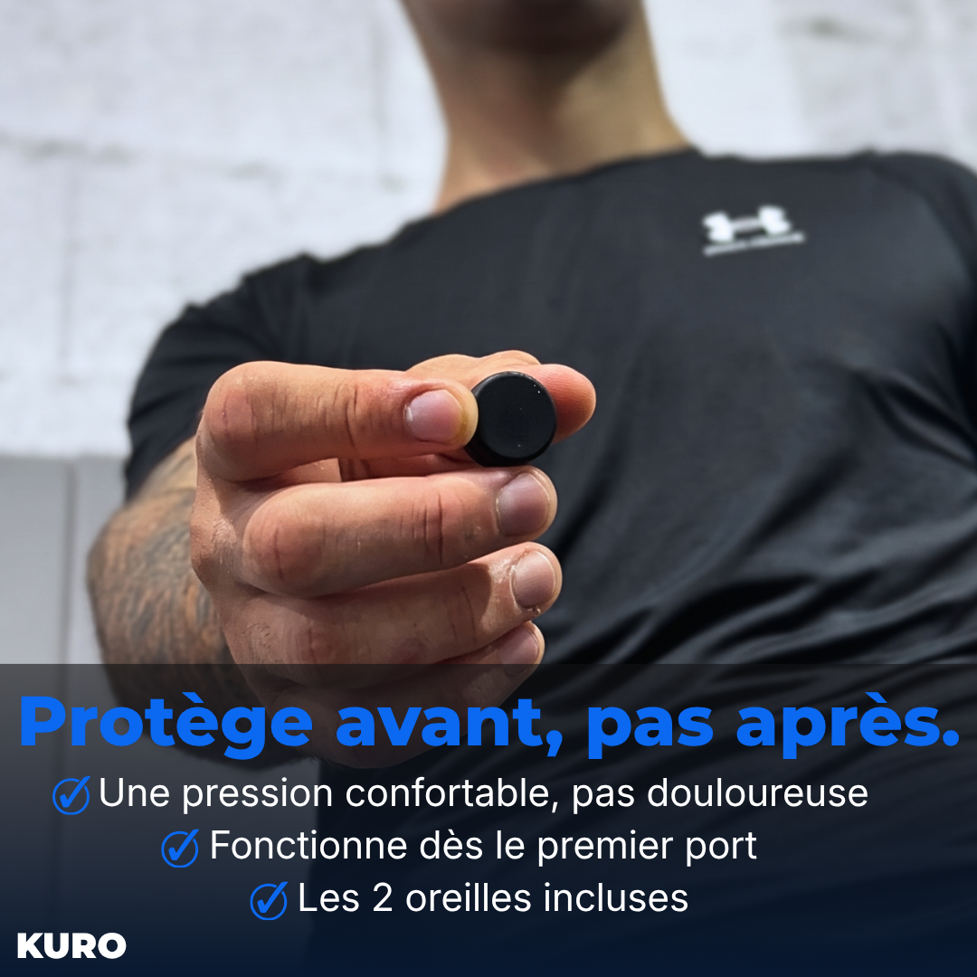 Kit Anti Chou-Fleur JJB/MMA | Aimants Compression Kuro